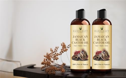 Handcraft Blends Jamaican Black Castor Oil - 16 Fl Oz - 100% Pure and Natural D3083