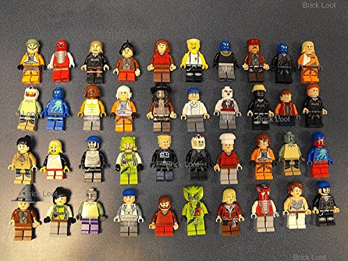 LEGO Minifigure People Lot 10 Random City Town Set by USA S904846