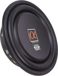 Alphasonik TSW312 Treis 300 Series Shallow Mount 12” 1500 Watts Max / 500 Watts RMS Single 4 Ohm Car Low Profile Flat Slim Thin Subwoofer Aluminum Cone Audio Speaker Bass Truck High Power Sub Woofer