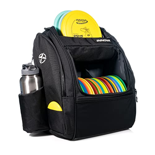 Innova Safari Disc Golf Backpack Bag, Holds 25+ Discs, Spacious Storage, Rain Cover Included