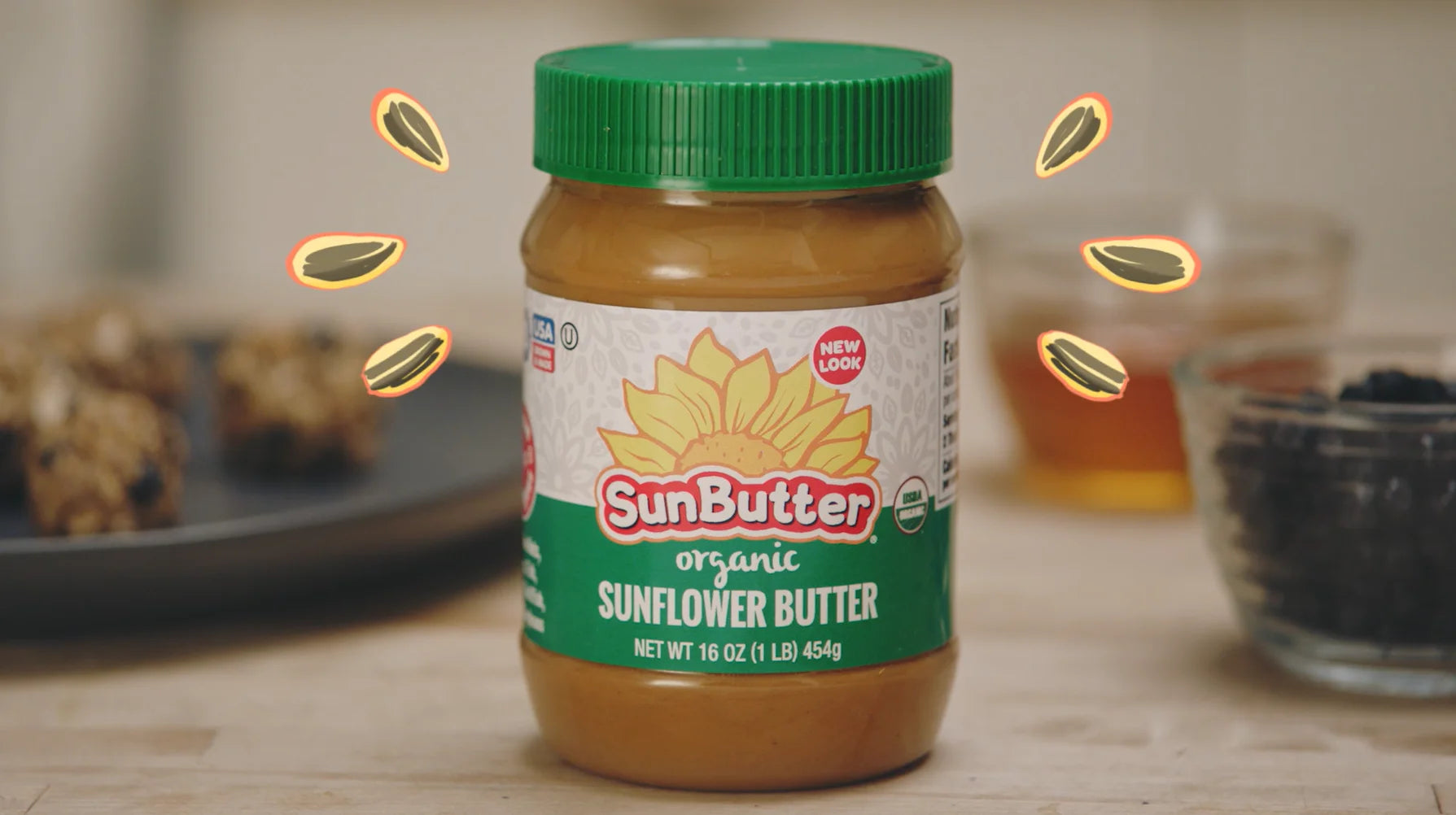 SunButter Organic Sunflower Butter, Regular 16 oz Jar R967416