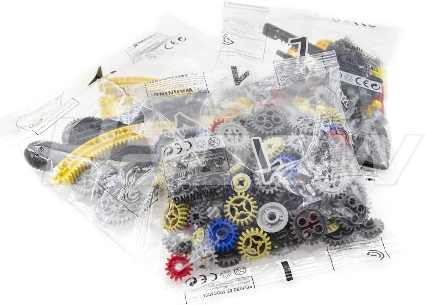 233pcs Technic Gears Axle Pin Connector Compatible with Lego Technic MOC Replacement Parts F41076