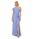 Adrianna Papell Women's One-Shoulder Gown