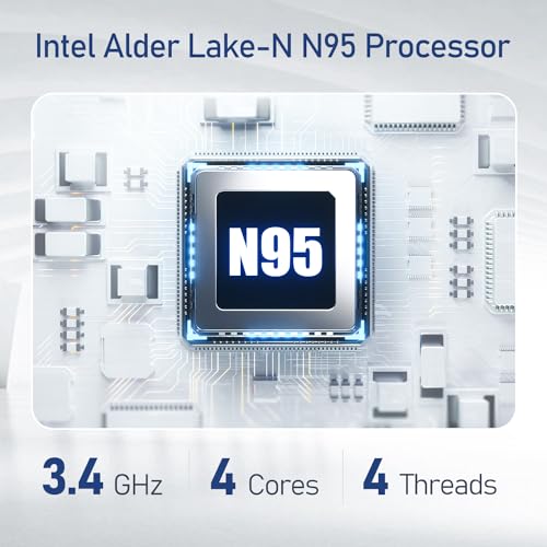 WI-6 Mini Desktop Computer, Intel N95, 16GB RAM 512GB SSD L917576
