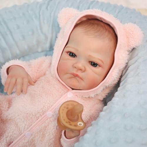 WOOROY Realistic Reborn Baby Doll 20 Inch Weighted Soft Body Girl B275211