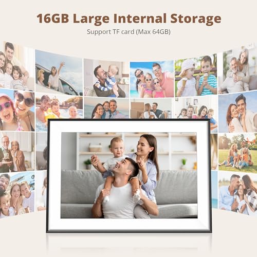 Dragon Touch 10.1'' WiFi Digital Picture Frame HD IPS Touch Screen S798