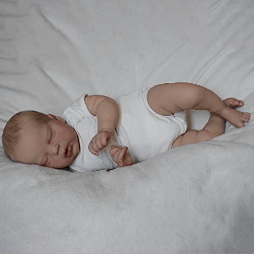 Anano 20 Inch Reborn Baby Doll Toddler Girl Realistic Silicone U3006