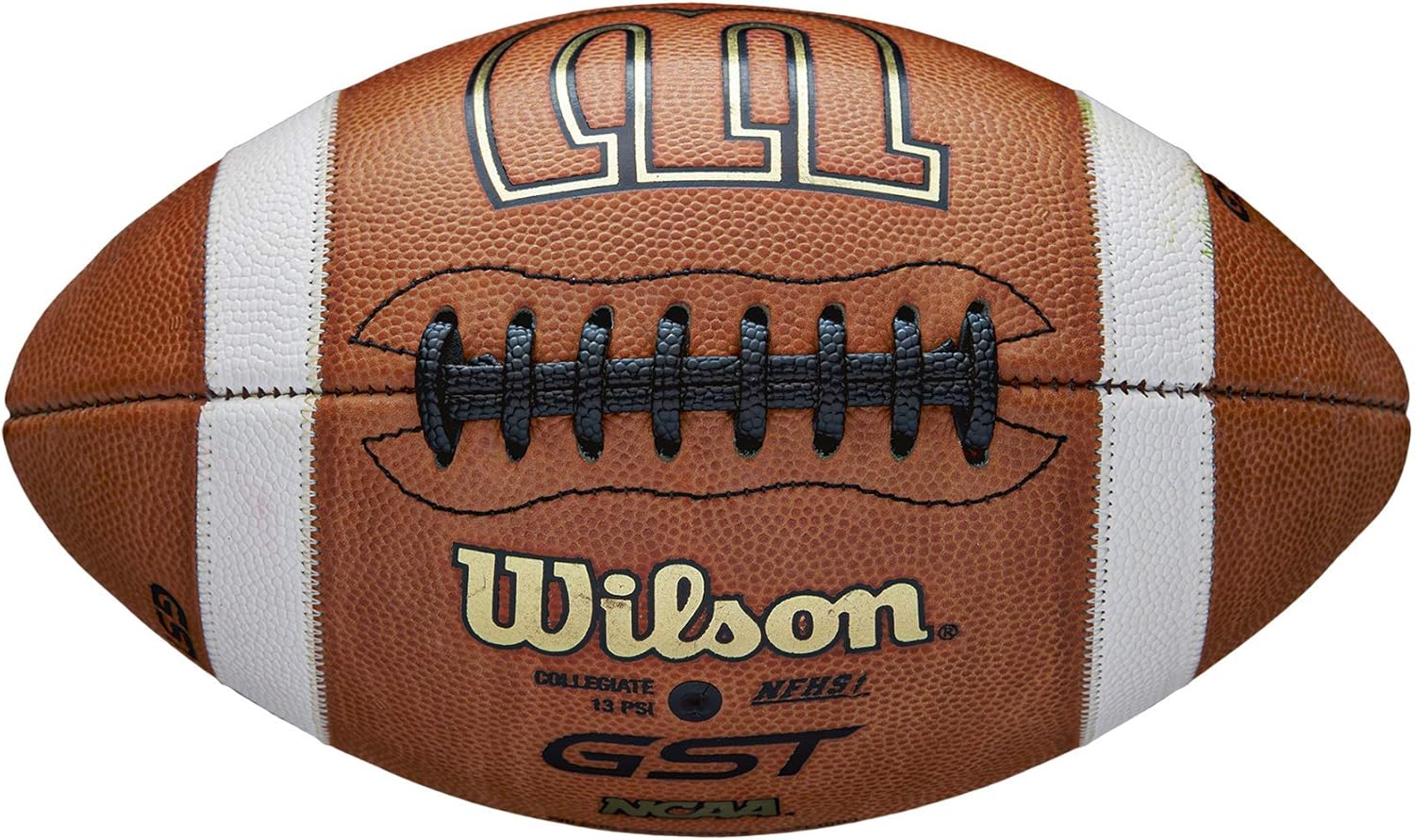 WILSON GST Leather Game Football W3956