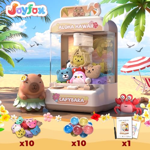 Mini Claw Machine for Kids, Capybara Vending Machine Toy, Birthday Gift for Age 3+ V1455