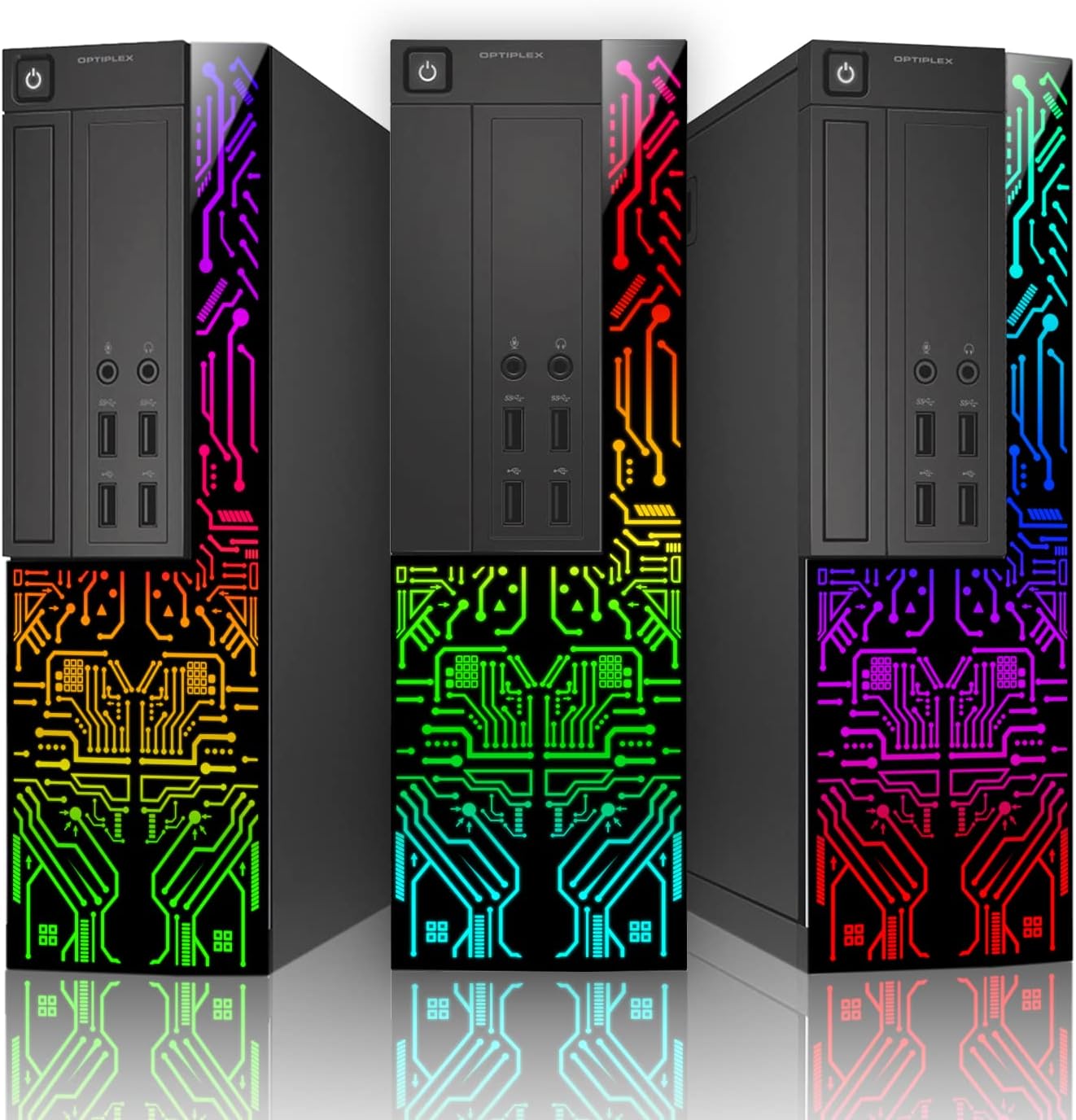 Dell OptiPlex Desktop Computer, Intel i5, 8GB RAM, 256GB SSD, Windows 10 (Renewed) V5750