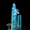 LED Light Kit Compatible with Lego Avengers Tower 76269, DIY Creative Lighting Set Accessories Compatible with Lego 76269 Building Set (Lights Only, No Models)