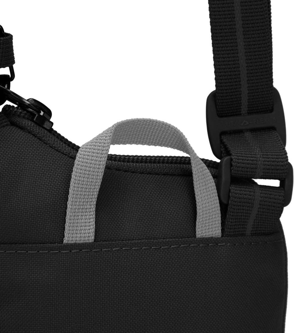 Pacsafe GO Anti Theft Tech Crossbody, Jet Black N4019