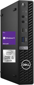 2021 Newest Dell OptiPlex 3080 Micro Form Factor Business Desktop, Intel Core i5-10500T, 16GB DDR4 RAM, 512GB SSD, WiFi, HDMI, Bluetooth, Wired Keyboard&Mouse, Windows 10 Pro