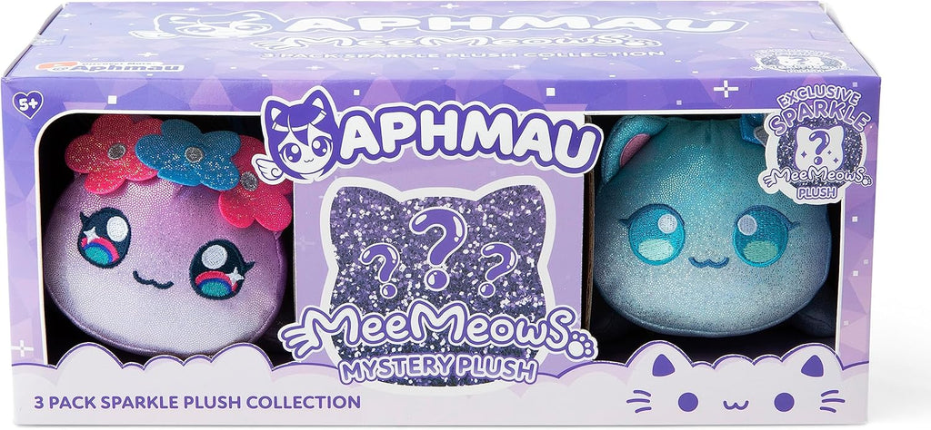 Aphmau MeeMeow Plush Sparkle Collection 3-Pack O69231
