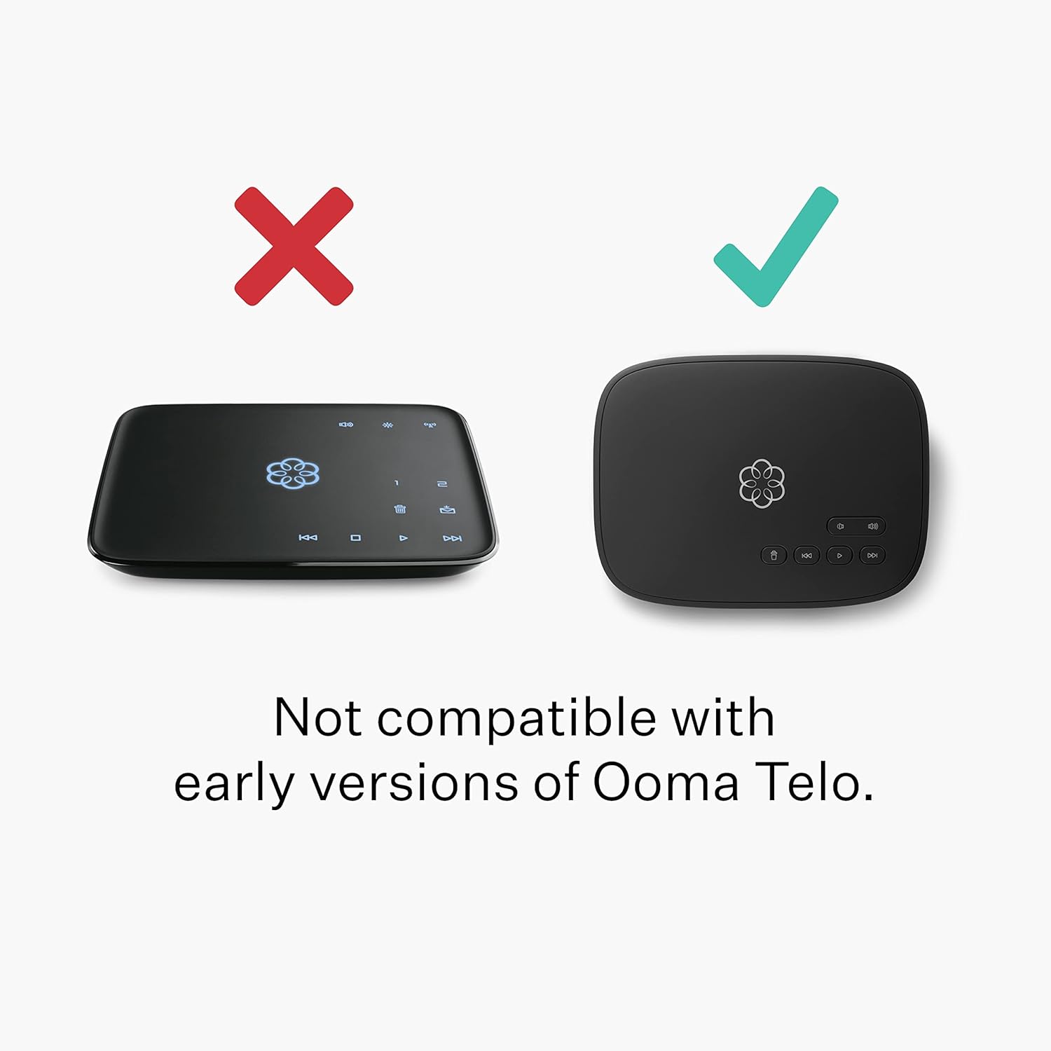 Ooma HD3 Cordless Handset with Caller-ID and HD Voice for Ooma Telo U623