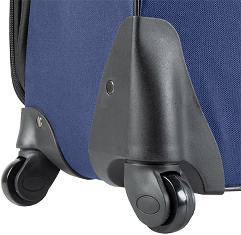 Skyway Epic Softside Carry-On Luggage 20 Inch Spinner Suitcase, Surf Blue F408