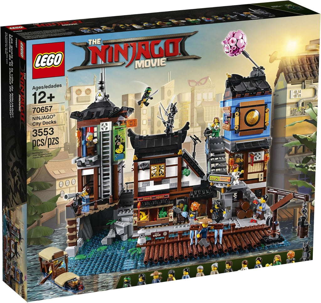 LEGO NINJAGO Movie Ninjago City Docks 70657 Building Kit W74276