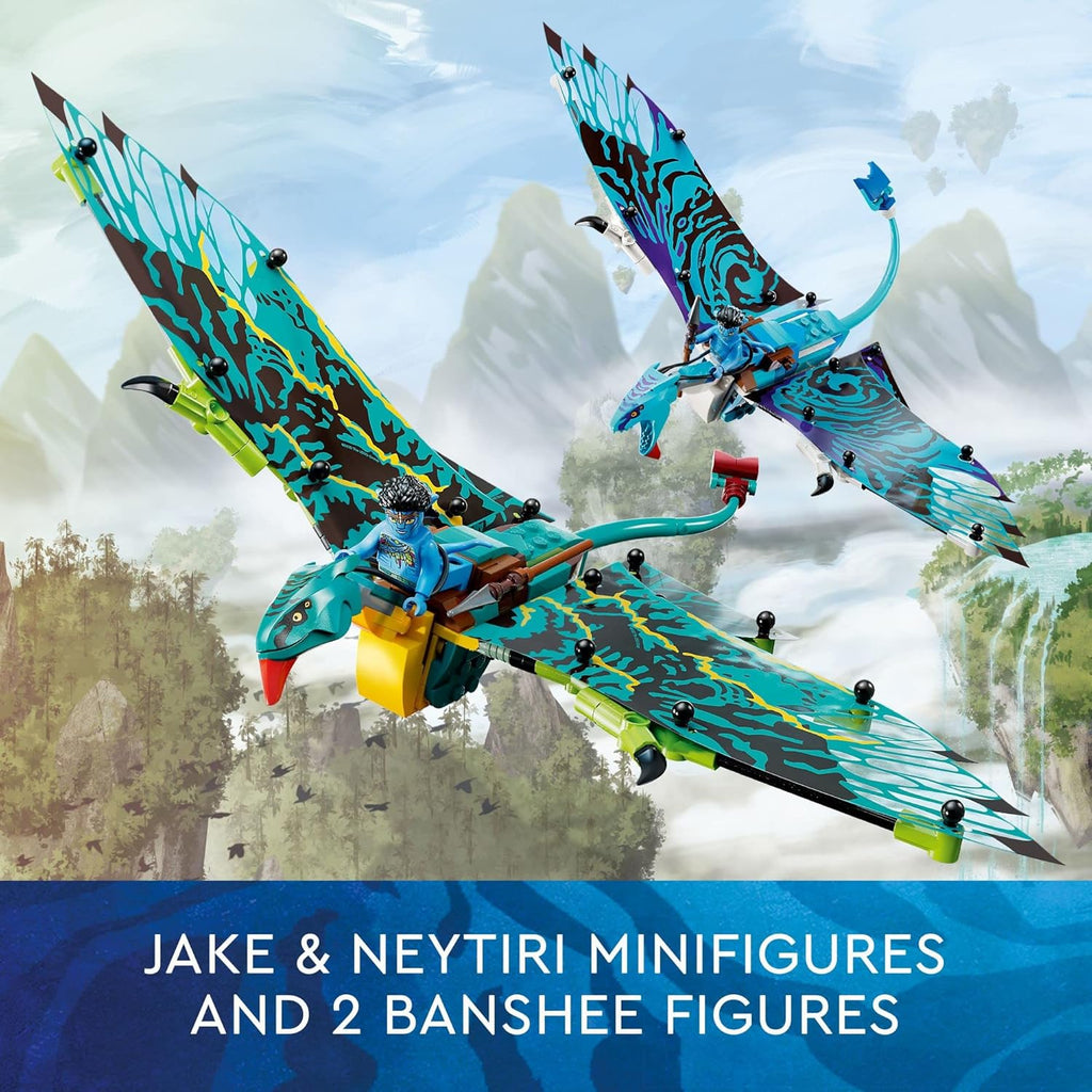 LEGO Avatar Jake & Neytiri First Banshee Flight 75572 Building Toy Set W3141