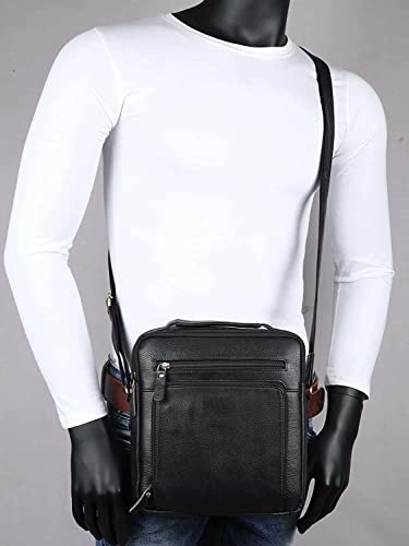 SUNLEXA Real Leather Crossbody Bags for Women Travel Purse P49051