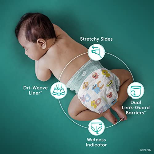 Pampers Baby Dry Diapers Size 4, 92 Count (Pack of 3) U541