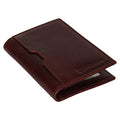 Pitaara Genuine Leather Slim Hand Crafted Minimalist Bifold Front Pocket Wallet with RFID Blocking