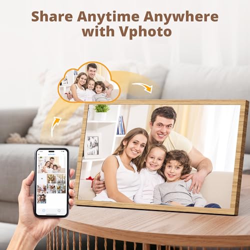 Dragon Touch 10.1'' WiFi Digital Picture Frame HD IPS Touch Screen S798