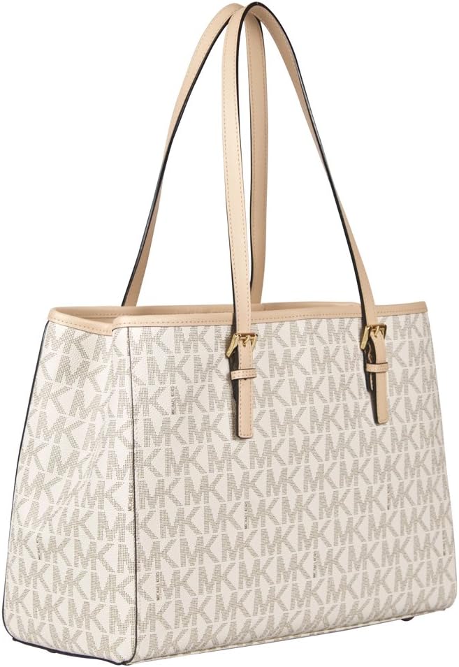 MICHAEL Michael Kors Large Jet Set Travel Tote Vanilla B55505