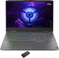 Lenovo LOQ 15IRH8 Gaming & Entertainment Laptop (Intel i7-13700H 14-Core, 16GB DDR5 5200MHz RAM, 512GB PCIe SSD, GeForce RTX 4050, 15.6" 144 Hz Full HD (1920x1080), Win 10 Pro) with USB-C Dock