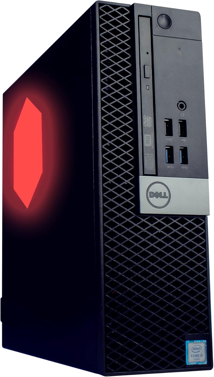 Dell Prebuilt RGB Gaming Desktop PC, Core i7, GT 1030, 16GB RAM, 500GB SSD, Windows 10 Pro Y357304