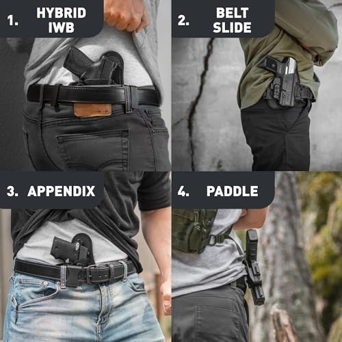 Alien Gear Shapeshift 4 in 1 Holster IWB OWB Concealed Open Carry O179