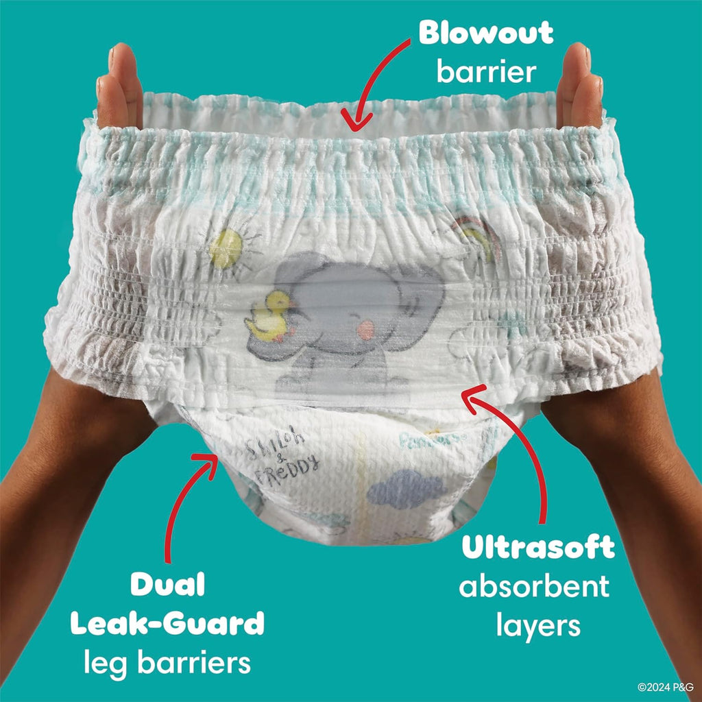 Pampers Swaddlers 360 Pull-On Diapers, Size 3, 156 Count H530