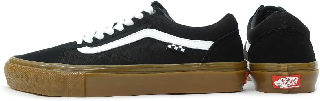 Vans Men's Skate Old Skool Sneaker Black Gum Size 10.5 C43670