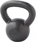 20 lb Kettlebell Cast Iron Hammertone Gray