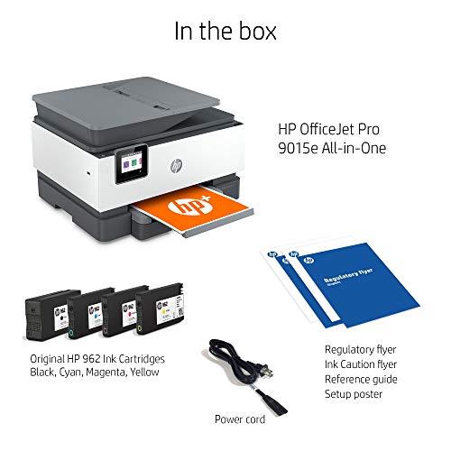 HP OfficeJet Pro 9015e Wireless Color All-in-One Printer (Renewed Premium) Y7242