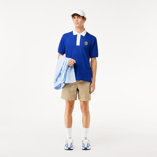 Lacoste Men's Short Sleeve Classic Fit Polo with Badge I355334