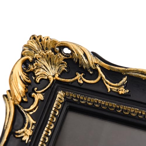 Vintage 8x10 Picture Frame with Glass Front, Antique Retro Photo Frame for Wall or Tabletop, Silver N745