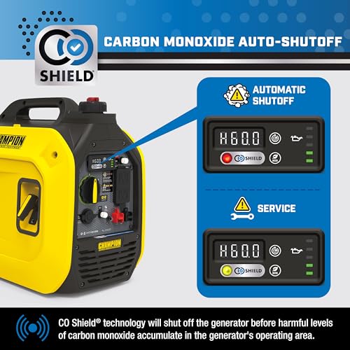 Champion Power Equipment 2500-Watt Ultralight Portable Inverter Generator Y55455