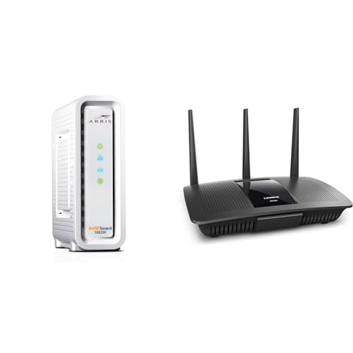 ARRIS (SB8200) - Cable Modem - Fast DOCSIS 3.1 , Approved for Comcast Xfinity, Cox, Charter Spectrum, & more | 1 Gbps Max Internet Speed, 4 OFDM Channels