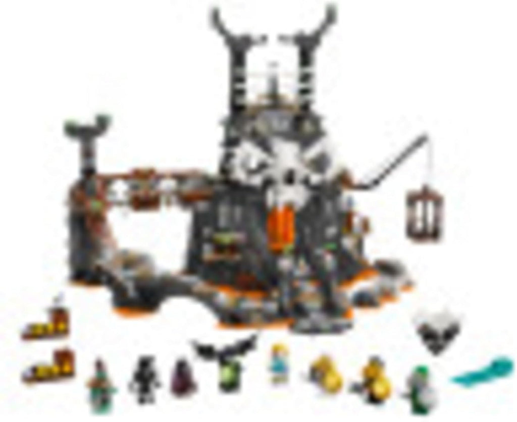 LEGO NINJAGO Skull Sorcerer’s Dungeons 71722 Building Toy Set G46111