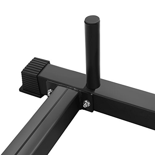 HulkFit Pro Series Adjustable Squat Stand Power Cage with Pull Up Bar for Home Gym T24680