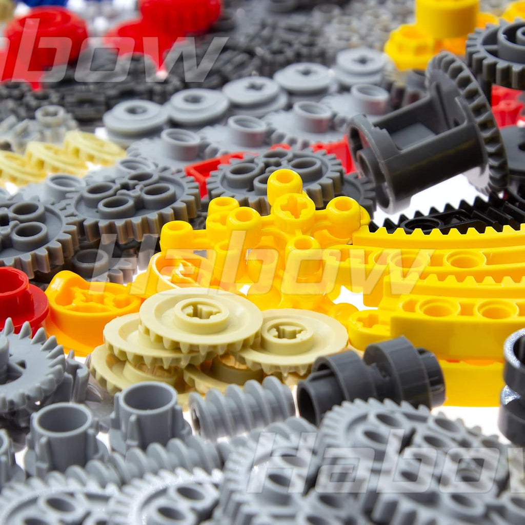 233pcs Technic Gears Axle Pin Connector Compatible with Lego Technic MOC Replacement Parts F41076
