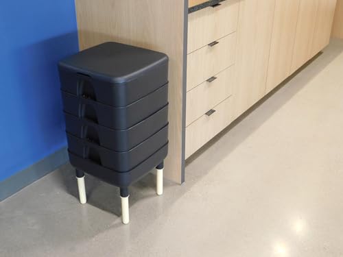 FCMP Outdoor Essential Living Composter 4-Tray Worm Bin Grey P8520