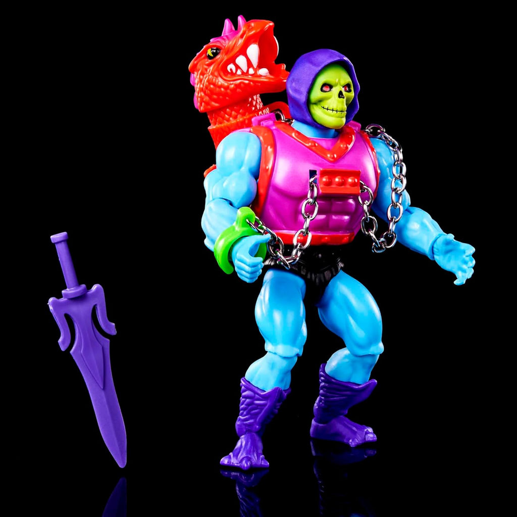 Masters of the Universe Origins Deluxe Dragon Blast Skeletor Action Figure 5.5-in W855