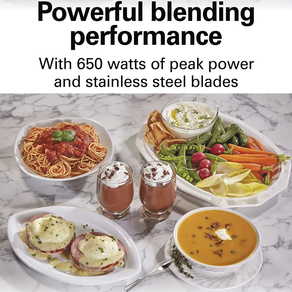 Kitchen Countertop Blender with 32oz Jar, Black and Silver H16722