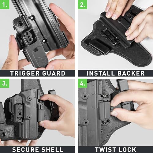 Alien Gear Shapeshift 4 in 1 Holster IWB OWB Concealed Open Carry O179