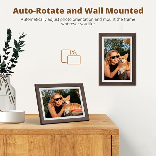 Dragon Touch 10.1'' WiFi Digital Picture Frame HD IPS Touch Screen S798