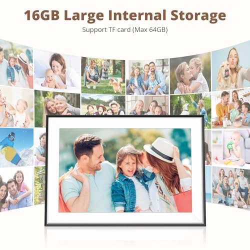 Dragon Touch 10.1'' WiFi Digital Picture Frame HD IPS Touch Screen S798