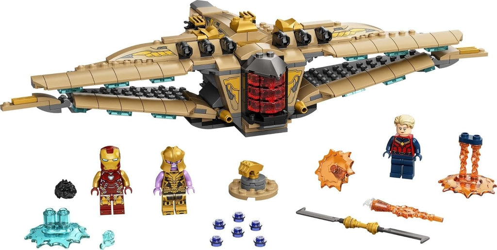 LEGO Marvel Sanctuary II Endgame Battle 76237 Thanos Spaceship Building Toy M42020