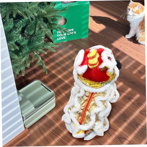 Dog Dragon Costume with Beast Horn for Pets, XL O5024