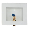 Eastman 60232 Ice Maker Outlet Box, 1/2 inch Sweat, White